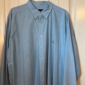 Men Ralph Lauren Oxford Lt Blue